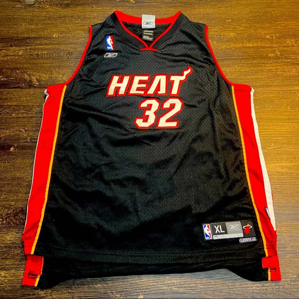 Vintage Reebok Shaq Miami Heat Jersey